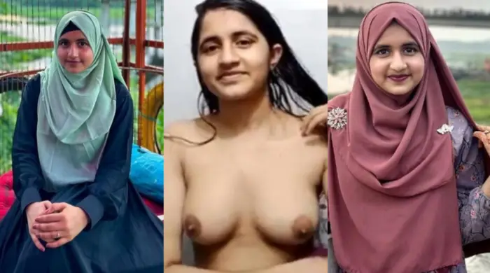 Cute Hijabi Teen College GF Showing On VC Hot Video