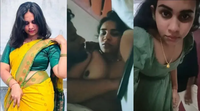 Cute Tamil Girl Romance Kissing Naked in Bed Uncut Video