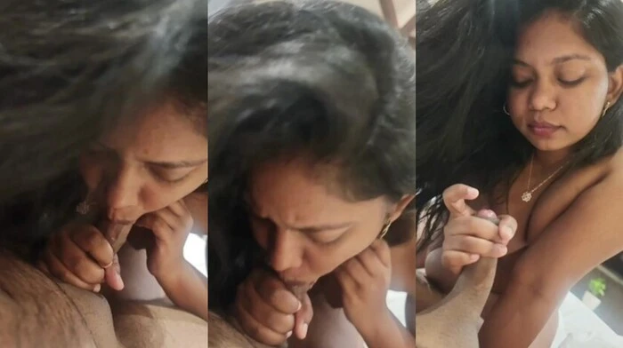 Desi Babe Taking Cum Inside her Mouth Virul Video New