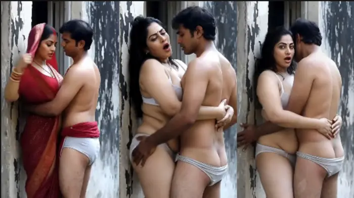 Outdoor Of A Devar Bhabhi In A Ruined House Hot Video